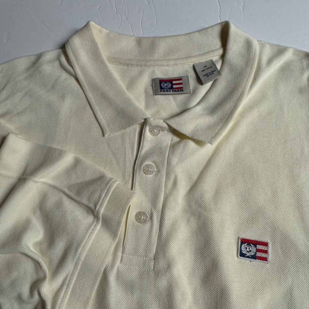 Phat Farm‎ Polo Shirt Classic Fit Short Sleeve Casual Everyday Wear 2XL